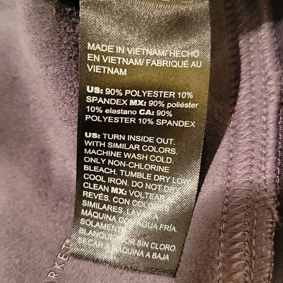 WHBM grey smoke runway leggings faux suede - Picture 13 of 13